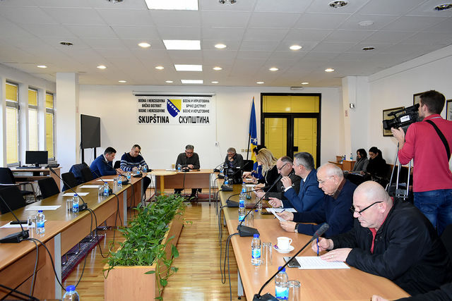 Одржан припремни састанак. Нова редовна сједница Скупштине 13. фебруара 2019. године.